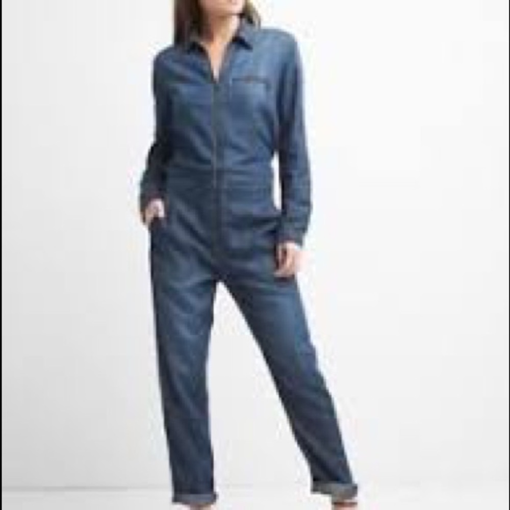 Denim jumpsuit *SOLD*